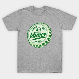 Vintage Blimey Lemon Lime Soda Bottlecap T-Shirt